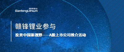 尊龙凯时参与“投资中国新视野——A股上市公司推介活动”